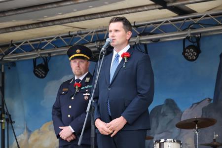 Slovesnost ob prevzemu gasilskega vozila GVC II  v PGD Šmartno v Tuhinju (32)